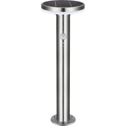 Solar-Wegeleuchte Porto 6 W 600 Lm 2700 K IP44 Sensor Rostfreier Stahl