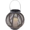 Globo LED-Solaraußenleuchte Laterne Kunststoff Taupe In Rattan Optik 1 Globo LED-Solaraußenleuchte Laterne Kunststoff Taupe In Rattan Optik -Lampe Geschäft 765948 3749 1