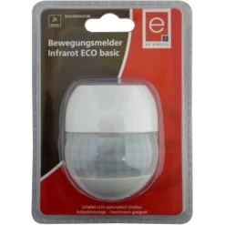 Infrarot-Feuchtraum-Bewegungsmelder Eco Basic IP44 Erfassungswinkel 180° Weiß -Lampe Geschäft 9008954160932 3696 3