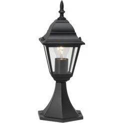 Brilliant Außen-Sockelleuchte Newport Schwarz