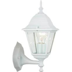 Brilliant Außen-Wandlampe Newport Weiß 32 Cm X 22 Cm