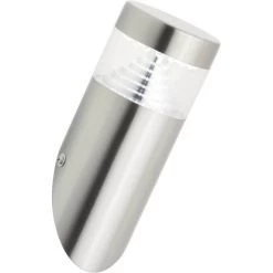 Brilliant LED-Außen-Wandlampe Avon Edelstahloptik 29,5 Cm X 19,5 Cm