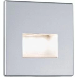 Paulmann LED-Wandeinbauleuchte EBL Set Edge 1 X 1,1 W Eckig 230 V Chrom Matt