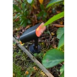 Lutec LED-Solar-Außenwandleuchte Ginbo Connect 500 Lm 15,5x8,6x10,9 Cm Schwarz -Lampe Geschäft 956202 3746 1a