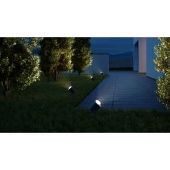 Steinel LED-Strahler Spot Garden N Anthrazit -Lampe Geschäft 9586397 2917 1
