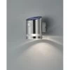 Trio LED-Außenwandleuchte Salta Mit Solarmodul Nickel Matt -Lampe Geschäft 958688 2451 HQ