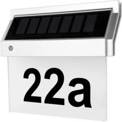 REV Ritter LED-Solar-Hausnummernleuchte Quattroline