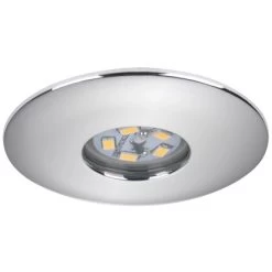 Briloner LED-Einbauleuchte Sternenhimmel 3er-Set Chrom