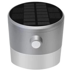 Luceco LED-Solar Wandlaterne Mit Bewegungsmelder Grau -Lampe Geschäft chte aussen gr 200 lumen 1